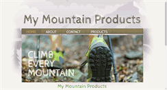 Desktop Screenshot of mymountainproducts.com